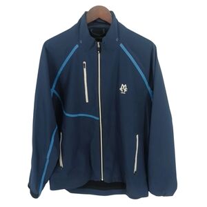 FootJoy HydroTour Golf Rain Jacket Quality Men’s Large Blue PGA Logo Waterproof